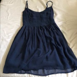 Blue dress